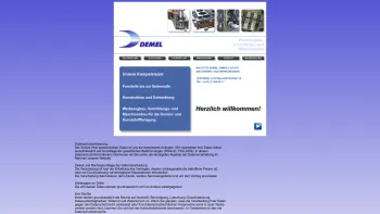Website Screenshot: Ing. Otto DEMEL GmbH Co bei DEMEL MOLD ENGINEERING - Demel Website Page 1. - Date: 2023-06-14 10:39:23