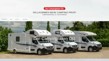 Website Screenshot: Der-Campingladen OG - Herzlich willkommen! - Date: 2023-06-22 15:00:16