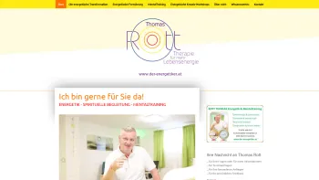 Website Screenshot: Der Energetiker - Start - Thomas Rott - Der Energetiker für mehr Lebensenergie! - Date: 2023-06-15 16:02:34