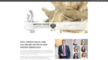 Website Screenshot: Handle Peter Der Notar - Der Notar in der Imster Oberstadt – Mag. Marco RAGG, MBL – Amtsnachfolger von Notar Dr. Peter Handle - Date: 2023-06-22 15:00:16