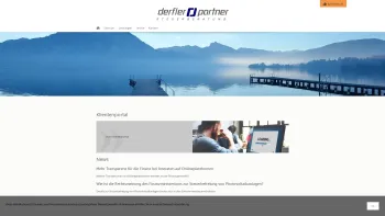 Website Screenshot: Derfler & Partner Steuerberatung GmbH & Co KG - Derfler & Partner - Date: 2023-06-22 15:00:16