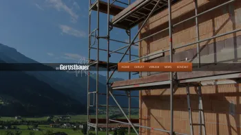 Website Screenshot: Der Gerüstbauer Klaus Geisler G&G GmbH - Der Gerüstbauer | Tirol Zillertal - Home - Date: 2023-06-22 15:00:16
