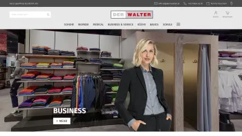 Website Screenshot: Der Walter Berufskleidung GmbH - DER WALTER ? Berufskleidung ? 1100 Wien - Date: 2023-06-14 10:37:29