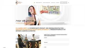 Website Screenshot: Design Kolleg St. Pölten Produktdesign und Innenarchitektur Ausbildung - Design Kolleg St. Pölten - Produkt- und Innenraumgestaltung - Date: 2023-06-22 15:13:17