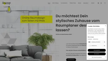 Website Screenshot: designstark e.U. - Online Raumdesigner | Einrichtungsberatung & Raumplanung zum fairen m2-Preis - Date: 2023-06-26 10:26:13