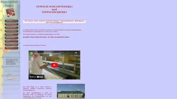 Website Screenshot: Teppichweberei Noswitz - Teppiche Teppichweberei Noswitz - preiswerte Handwebteppiche und Knüpfteppiche nach Maß - Date: 2023-06-22 15:13:17