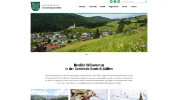 Website Screenshot: Gemeinde Deutsch Deutsch-Griffen - Gemeinde Deutsch-Griffen - Date: 2023-06-14 10:39:26