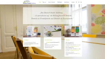 Website Screenshot: Deutsch-Studio Salzburg - Deutschstudio Salzburg | Deutsch lernen für Anfänger und Fortgeschrittene - Date: 2023-06-22 15:00:17