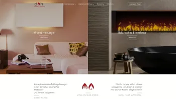 Website Screenshot: design & heating Handelsgesellschaft mbH - Infrarotheizung & elektrisches Effektfeuer | design & heating - Date: 2023-06-22 15:00:17
