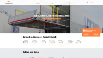 Website Screenshot: Dhollandia Deutschland GmbH | Ladebordwände Hubladebühnen Lifte - Dhollandia - Willkommen - Date: 2023-06-22 15:00:17