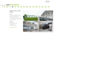 Website Screenshot: DIE SPINNEREI Wirtschaftspark Hohenems - DIE SPINNEREI Wirtschaftspark | Hohenems | Austria - Date: 2023-06-14 10:47:21