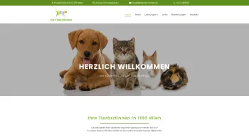 Website Screenshot: Dr.med.vet. Sabine die tieraerztinnen.at Dr. Sabine Buchacher und Team - Die Tierärztinnen in 1160 Wien | Die Tierärztinnen - Dipl.Tzt. Sonja Trattnig - Date: 2023-06-15 16:02:34