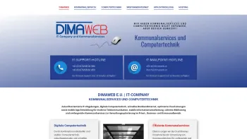 Website Screenshot: DIMAWEB e.U. - IT-Company und Kommunalservices | DIMAWEB e.U. - Date: 2023-06-14 10:37:13