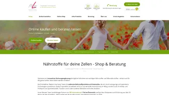 Website Screenshot: FitLine Vertrieb Online und Beratung Österreich - FitLine Shop ▷ Online kaufen PM International Österreich - Date: 2023-06-26 10:26:13