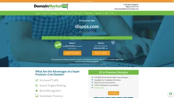 Website Screenshot: bei dispos! - dispos.com is available at DomainMarket.com. Call 888-694-6735 - Date: 2023-06-14 10:47:21
