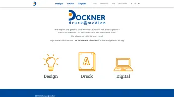 Website Screenshot: Dockner druck@medien - Start - Dockner druck@medien - Date: 2023-06-14 10:37:58