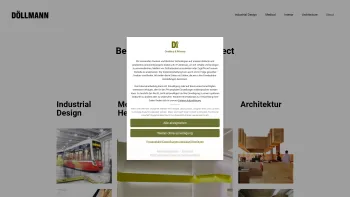 Website Screenshot: Döllmann Design+Architektur - Döllmann Design + Architektur - Architekten und Industriedesigner - Date: 2023-06-15 16:02:34