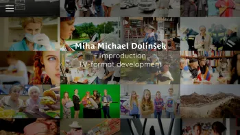 Website Screenshot: Michael DOLINSEK Werbung&Film - Miha Michael Dolinsek - home - Date: 2023-06-22 15:00:18