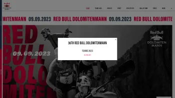 Website Screenshot: Sportclub Red Bull Dolomitenmann 2006 Berglauf Paragleiten Kajak Mountainbike - Red Bull Dolomitenmann - The world's toughest team race - Lienz, Osttirol - Date: 2023-06-22 15:11:10