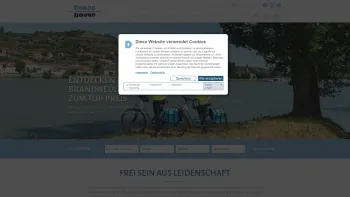 Website Screenshot: DSGL Donau-Schifffahrts-Gesellschaft mbH - Donau Touristik - Radreisen und Flusskreuzfahrten - Date: 2023-06-22 15:10:51