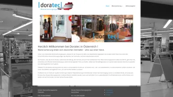 Website Screenshot: Doratec Österreich, Warensicherung, für Textilhandel, Lebensmittel, Tankstellen, Geschenkartikel, Diebstahlsicherung - Warensicherung Doratec Österreich - Date: 2023-06-15 16:02:34