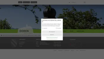 Website Screenshot: Gemeindeamt Ansicht von Doren - Doren - Startseite - Date: 2023-06-22 12:14:17