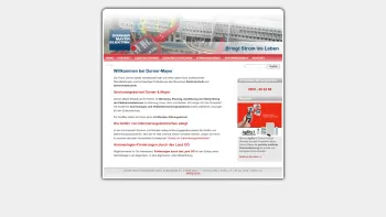 Website Screenshot: Webvisitenkarte Dorner-Mayer - Bringt Strom ins Leben - Home - Date: 2023-06-22 15:00:18