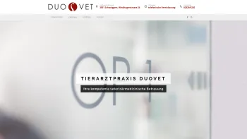 Website Screenshot: Tierarzt Mag. S.Dourakas - Erfahrung über Generationen - Tierarztpraxis Duovet - Date: 2023-06-22 15:00:18