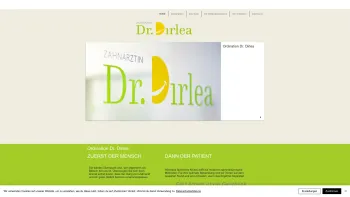 Website Screenshot: Zahnrztpraxis Dr. Dirlea - Zahnärztin Ordination Dr. Dirlea - Date: 2023-06-15 16:02:34