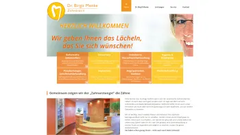 Website Screenshot: Menke Birgit Zahnarztpraxis - Dr. Birgit Menke - Zahnärztin Graz - Steiermark - Date: 2023-06-22 15:00:18