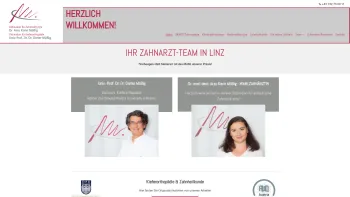 Website Screenshot: Dr. Arzu Karin Müßig - Ordination für Zahnheilkunde & Kieferorthopädie - Prof. Dr. Dr. Dieter Müßig & Dr. med. dent. Arzu Karin Müßig, Linz - Date: 2023-06-22 15:00:18