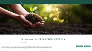 Website Screenshot: Oberhofer Andreas Index of - Dr. univ. med. ANDREAS OBERHOFER M.A. - Date: 2023-06-22 15:00:18