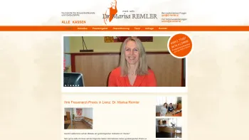 Website Screenshot: Dr. Marisa Remler, Fachärztin für Frauenheilkunde und Geburtshilfe - Frauenarzt-Praxis Lienz - Dr. Marisa Remler - Date: 2023-06-22 15:10:51