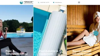 Website Screenshot: Drack Karl - Drack Pool- & Schwimmbadbau | Wir bauen Freude seit 1974 - Date: 2023-06-14 10:39:31