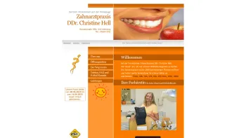 Website Screenshot: Zahnarztpraxis DDr. Christine Hell - Zahnarztpraxis DDr. Hell - Date: 2023-06-22 15:00:19