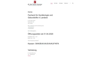 Website Screenshot: Dr.med. Karl Heinz Kraxner - Dr. Karl Heinz Kraxner – Eine weitere WordPress-Website - Date: 2023-06-22 15:00:19