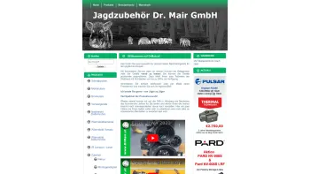 Website Screenshot: Jagdzubehör Dr. Mair - Jagdzubehör Dr. Mair - Nachtsichtshop - Date: 2023-06-15 16:02:34