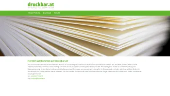 Website Screenshot: Auer Beschriftung Druck Werbung GmbH - druckbar.at | Startseite - Date: 2023-06-22 15:00:19