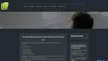 Website Screenshot: Dumfart Rainhard IT-Services e.U. - Dumfart Rainhard IT-Services e.U. – Persönliche IT Lösungen - Date: 2023-06-22 15:10:51