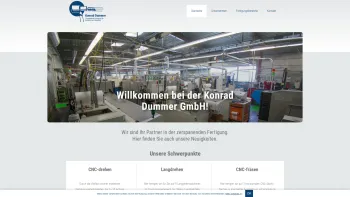 Website Screenshot: Konrad Dummer Gesellschaft entree - Willkommen bei der Konrad Dummer GmbH! - Date: 2023-06-22 15:10:51