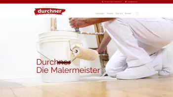 Website Screenshot: Malerei Durchner - Malerei Durchner - Salzburg - Date: 2023-06-14 10:47:24