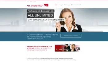 Website Screenshot: DVH Software EDV Consulting - Zeiterfassung | Lohnsoftware | Personal- & Reisekostensoftware - Date: 2023-06-22 15:00:19