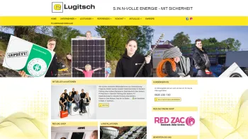 Website Screenshot: Florian Lugitsch KG - e-Lugitsch | S.IN.N-VOLLE Energie – mit Sicherheit - Date: 2023-06-22 15:00:19