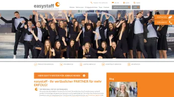 Website Screenshot: easystaff GmbH - TOP PERSONAL FÜR TOP UNTERNEHMEN: easystaff - Date: 2023-06-15 16:02:34