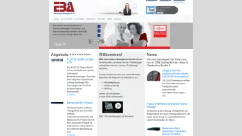 Website Screenshot: E.B.A. Informations-Management GmbH - EBA Informations-Management GmbH - 4210 Gallneukirchen, Hauptstraße 32 - Date: 2023-06-22 15:10:52