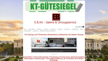 Website Screenshot: E.B.Art Galerie&Umzugsservice - E.B.Art Umzug Wien | Galerie&Umzugsservice Umzugspartner - Date: 2023-06-22 15:10:52