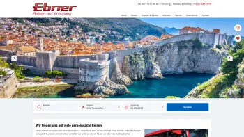 Website Screenshot: EBNER-TOURISTIK - ebner.ag - Date: 2023-06-14 10:39:34