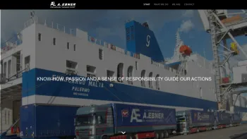 Website Screenshot: A. EBNER Internationale Transporte GmbH - A.Ebner Internationale Tansporte GmbH - Date: 2023-06-14 10:47:24