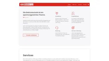 Website Screenshot: EBS Elektro Batal Sahin e.U. - EBS Elektro GmbH - Home - Date: 2023-06-22 15:11:10