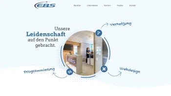 Website Screenshot: EBS Smart Solutions Software GmbH - Startseite - EBS Smart Solutions Software GmbH - Date: 2023-06-22 15:11:10